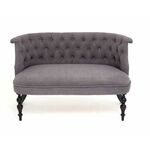 Диван Бархат (венге / RS15 - серый) | Интернет магазин мебели и декора LifeDekor