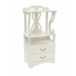 Этажерка Элегия (Молочный дуб) Вис | Интернет магазин мебели и декора LifeDekor