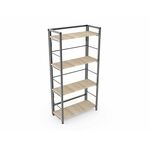 Стеллаж СЛС-1/1200 (ясень светлый шимо) | Интернет магазин мебели и декора LifeDekor