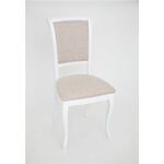 Стул Дионис (Белый/ ткань Alba Cream) | Интернет магазин мебели и декора LifeDekor