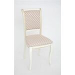 Стул Дионис (эмаль тон 11 + золот. патина/ткань Nota Gold) | Интернет магазин мебели и декора LifeDekor