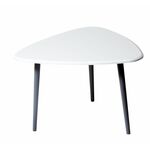 Стол журнальный "Квинс" (белый) | Интернет магазин мебели и декора LifeDekor