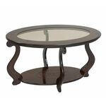 Стол журнальный "Виват С" (орех ) Вис | Интернет магазин мебели и декора LifeDekor