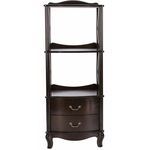 Этажерка "Джульетта"-2 (орех ) Вис | Интернет магазин мебели и декора LifeDekor