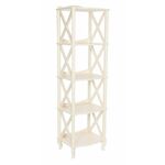 Этажерка-стеллаж "Джульетта"-4 (дуб шампань) Вис | Интернет магазин мебели и декора LifeDekor