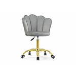 Стул Bud grey / gold | Интернет магазин мебели и декора LifeDekor