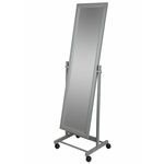 Зеркало напольное BeautyStyle 27 серый  135 см х 42,5 см | Интернет магазин мебели и декора LifeDekor