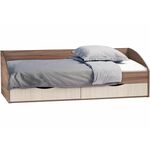 Кровать Классика шимо темный / шимо светлый | Интернет магазин мебели и декора LifeDekor