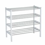 Комплект обувниц Атлас белый (2 шт) | Интернет магазин мебели и декора LifeDekor