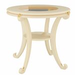 Стол журнальный Глория С дуб шампань Л | Интернет магазин мебели и декора LifeDekor