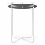 Столик журнальный SHT-CT20 каменный уголь/белый муар | Интернет магазин мебели и декора LifeDekor