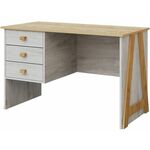 Стол «Скандинавия 3Я» КМК 0905.20, Бетон пайн светлый/Дуб Наварра | Интернет магазин мебели и декора LifeDekor