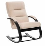 Кресло-качалка Милано  (Венге/ткань ткань V 18) | Интернет магазин мебели и декора LifeDekor