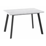 Стол раздвижной БОРГ-140(180)х85  Серый сланец/Чёрный | Интернет магазин мебели и декора LifeDekor