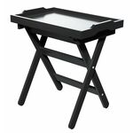 Столик с подносом Лотос венге Л | Интернет магазин мебели и декора LifeDekor