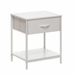 Комод "Линкс" с ящиком и полкой (каркас Белый / ящики Белый) | Интернет магазин мебели и декора LifeDekor