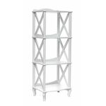 Этажерка-стеллаж "Джульетта"-3 (Молочный дуб) Вис | Интернет магазин мебели и декора LifeDekor