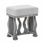 Банкетка Джульетта (Серый ясень / ткань V 51) | Интернет магазин мебели и декора LifeDekor