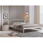 Кровать двуспальная Флоренция (140х200/металлическое основание / Белый) | Интернет магазин мебели и декора LifeDekor