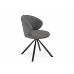 Стул Solomon крутящийся gray / black | Интернет магазин мебели и декора LifeDekor