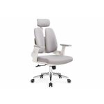 Компьютерное кресло Hiba gray / chrome | Интернет магазин мебели и декора LifeDekor