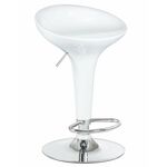 Стул барный DOBRIN BOMBA, белый | Интернет магазин мебели и декора LifeDekor