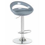 Стул барный DOBRIN DISCO, серый | Интернет магазин мебели и декора LifeDekor