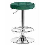 Табурет барный DOBRIN BRUNO, зеленый велюр (MJ9-88) | Интернет магазин мебели и декора LifeDekor