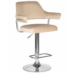 Стул барный DOBRIN CHARLY, бежевый велюр (MJ9-10) | Интернет магазин мебели и декора LifeDekor