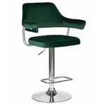 Стул барный DOBRIN CHARLY, зеленый велюр (MJ9-88) | Интернет магазин мебели и декора LifeDekor