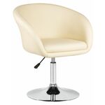 Кресло дизайнерское DOBRIN EDISON, кремовый | Интернет магазин мебели и декора LifeDekor