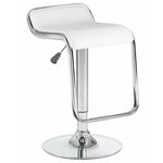 Стул барный DOBRIN CRACK, белый | Интернет магазин мебели и декора LifeDekor