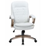Офисное кресло для руководителей DOBRIN DONALD, белый | Интернет магазин мебели и декора LifeDekor