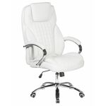 Офисное кресло для руководителей DOBRIN CHESTER, белый | Интернет магазин мебели и декора LifeDekor