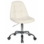 Офисное кресло для персонала DOBRIN MONTY, кремовый | Интернет магазин мебели и декора LifeDekor