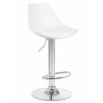 Стул барный DOBRIN ROCKY, белый | Интернет магазин мебели и декора LifeDekor