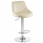 Стул барный DOBRIN LOGAN, кремовый | Интернет магазин мебели и декора LifeDekor