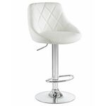 Стул барный DOBRIN LOGAN, белый | Интернет магазин мебели и декора LifeDekor