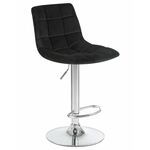 Стул барный DOBRIN TAILOR, черный велюр (MJ9-101) | Интернет магазин мебели и декора LifeDekor