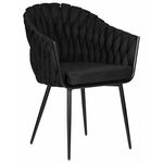 Стул обеденный DOBRIN MATILDA, черная ткань (LAR 275-50) | Интернет магазин мебели и декора LifeDekor