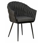 Стул обеденный DOBRIN MATILDA, графитовая ткань (LAR-275-21) | Интернет магазин мебели и декора LifeDekor