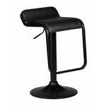 Стул барный DOBRIN CRACK BLACK, черный | Интернет магазин мебели и декора LifeDekor