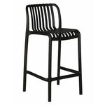 Стул полубарный DOBRIN CHLOE, черный | Интернет магазин мебели и декора LifeDekor