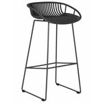 Стул барный DOBRIN FRANK, темно-серый | Интернет магазин мебели и декора LifeDekor