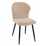Стул DikLine 239М B03 BEIGE, ножки черные | Интернет магазин мебели и декора LifeDekor