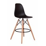 Стул Eames барный, черный | Интернет магазин мебели и декора LifeDekor