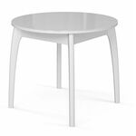 Стол DikLine М46 белый/стекло белое optiwhite | Интернет магазин мебели и декора LifeDekor