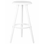 Табурет барный DOBRIN ROYCE WHITE, белый (W-02) | Интернет магазин мебели и декора LifeDekor