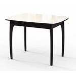 Стол DikLine М40 венге/стекло бежевое optiwhite | Интернет магазин мебели и декора LifeDekor