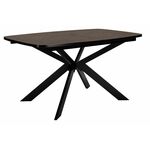 Стол DikLine B140 хромикс бронза/ опоры черные | Интернет магазин мебели и декора LifeDekor